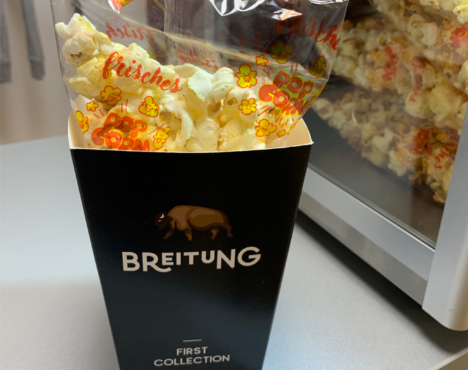 Popcornbecher Druck