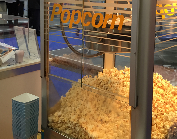 Popcorn Becher Druck
