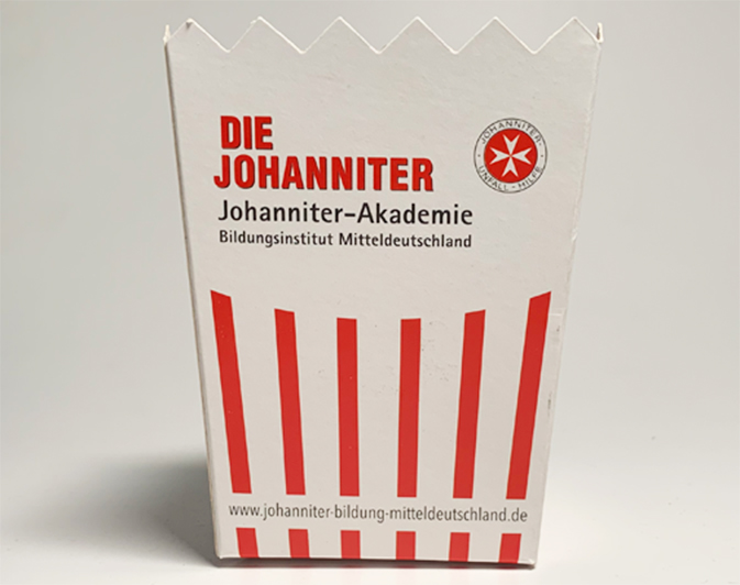 Popcorntüte mit Druck