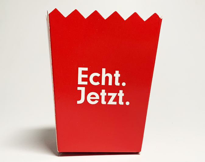 Popcorntüten individuell gestalten