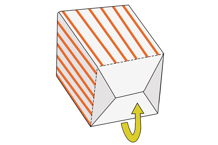 Popcorntüte mit Firmenlogo